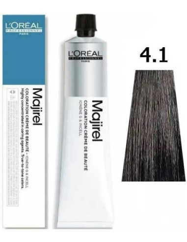 Majirel Cool Inforced 4.1 краска для волос 50мл