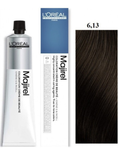 Majirel Cool Inforced 6.13 краска для волос 50мл