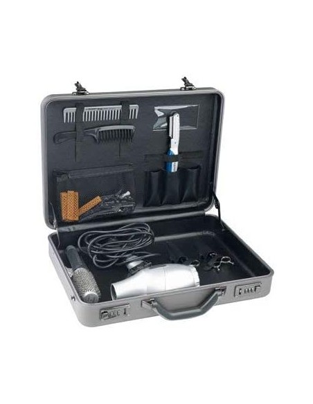 ATTACHE CASE One-piece aluminum case with number lock, grey