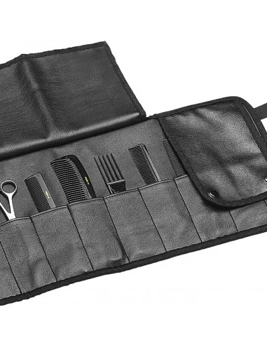 Футляр для ножниц, кожзаменитель, черный