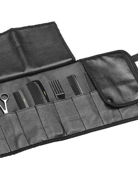 Футляр для ножниц, кожзаменитель, черный