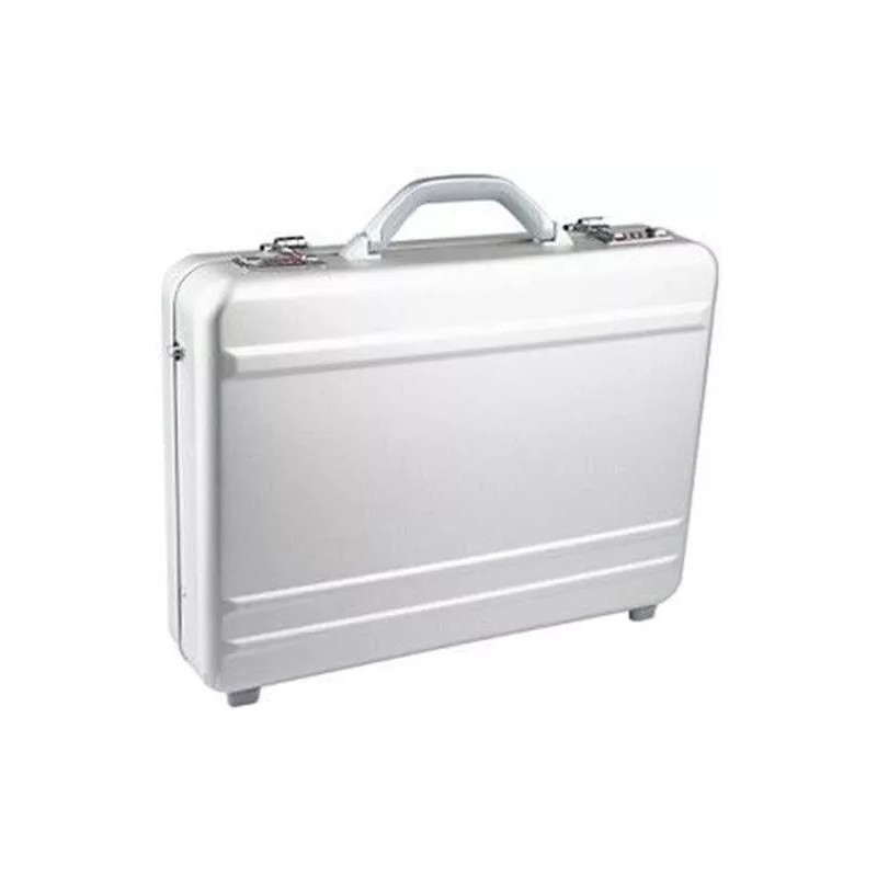 ATTACHE CASE One-piece aluminum case with number lock, silver