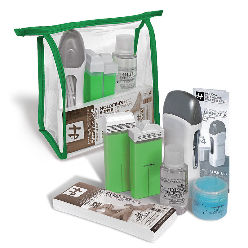 HOLIDAY Epilation set (Green) 6 products