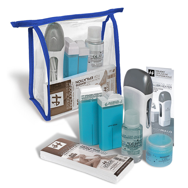 HOLIDAY Depilation Kit (Blue) 6 products