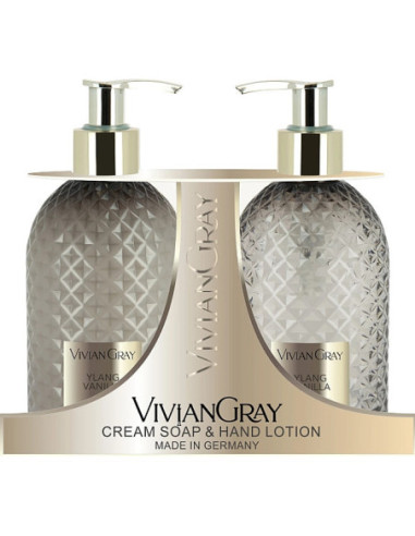 Gemstone Gray Set cream soap/hand lotion 2x300ml