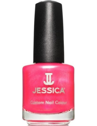 JESSICA Лак для ногтей CNC-455 Sugar-Coated Strawberry 14,8мл