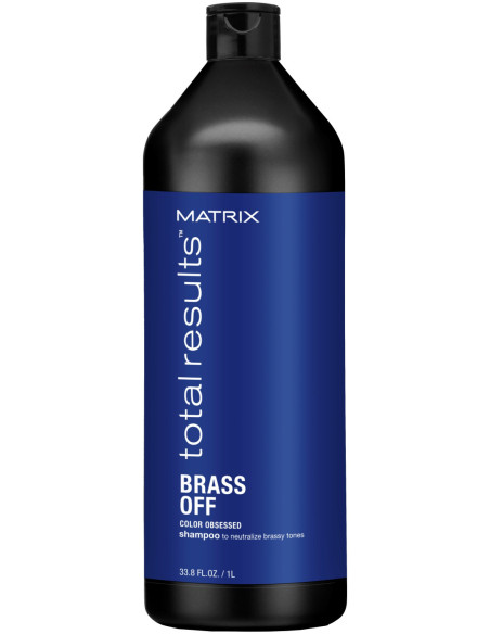 BRASS OFF ШАМПУНЬ ДЛЯ НЕЙТРАЛИЗАЦИИ РАЗЛИЧНОЙ СТЕПЕНИ ЖЕЛТИЗНЫ 1000ML
