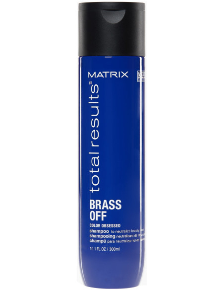 BRASS OFF ШАМПУНЬ ДЛЯ НЕЙТРАЛИЗАЦИИ РАЗЛИЧНОЙ СТЕПЕНИ ЖЕЛТИЗНЫ 300ML