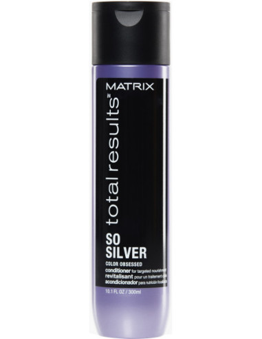 MATRIX TOTAL RESULTS COLOR OBSESSED SO SILVER CONDITIONER FOR TARGETED NOURISHMENT 300ML