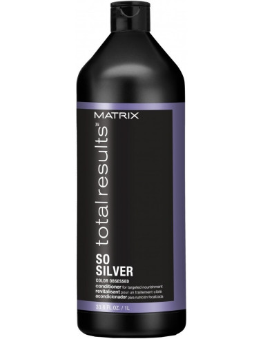 MATRIX TOTAL RESULTS COLOR OBSESSED SO SILVER CONDITIONER FOR TARGETED NOURISHMENT 1000ML
