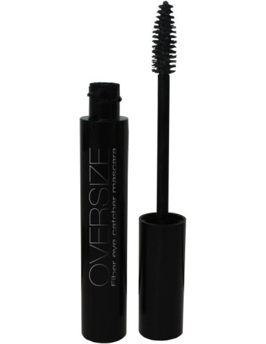 SLA PARIS Mascara oversize fiber eye catcher - Lust Black Īpaši kuplinoša, pagarinoša skropstu tuša 11ml