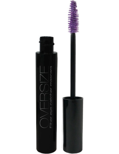 SLA PARIS Mascara oversize fiber eye catcher - Extravagant Purple Īpaši kuplinoša, pagarinoša skropstu tuša 11ml