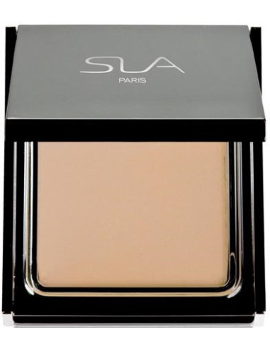 SLA PARIS Precious Silk Compact Powder – Beige Dore Kompaktais pūderis ar mirdzumu 10g