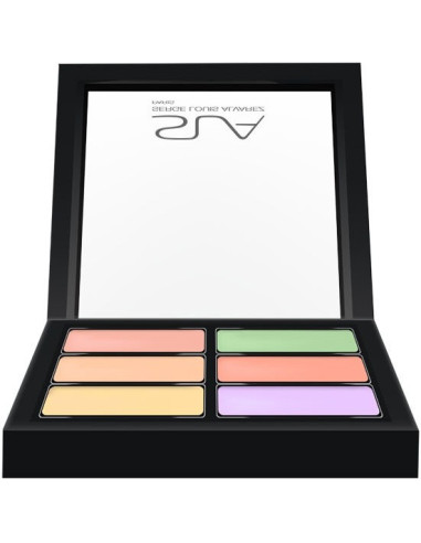 CREAM COLOR CORRECTORS PALETTE – 5 Korektoru Krēmveida palete 10g