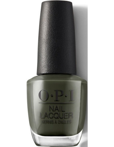 OPI Nail Lacquer классический лак для ногтей Things I've Seen In Aber-Green 15мл
