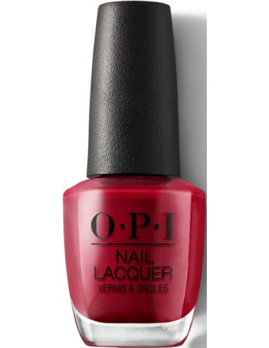 OPI Nail Lacquer классический лак для ногтей OPI Red 15мл