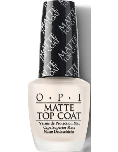 OPI Matte Top Coat Верхнее матовое покрытие для ногтей 15мл