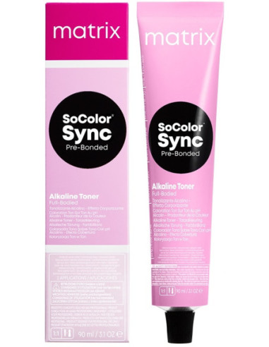SOCOLOR SYNC Pre-Bonded Тонирующая краска для волос 10A 90мл