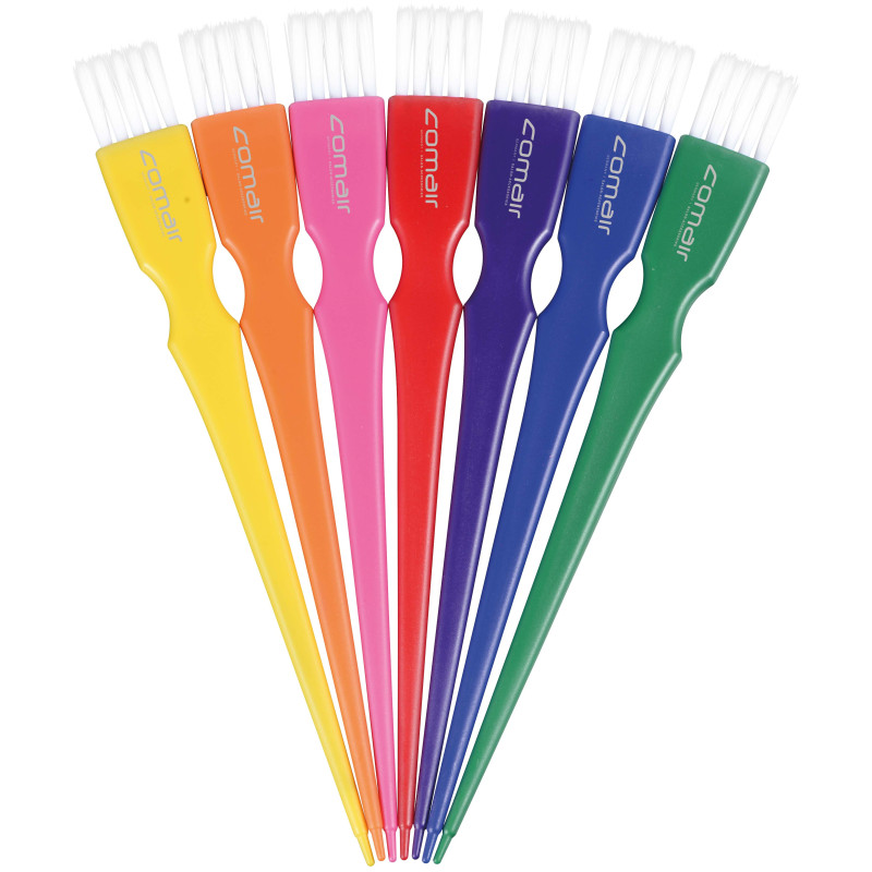 Tinting brushes Rainbow narrow