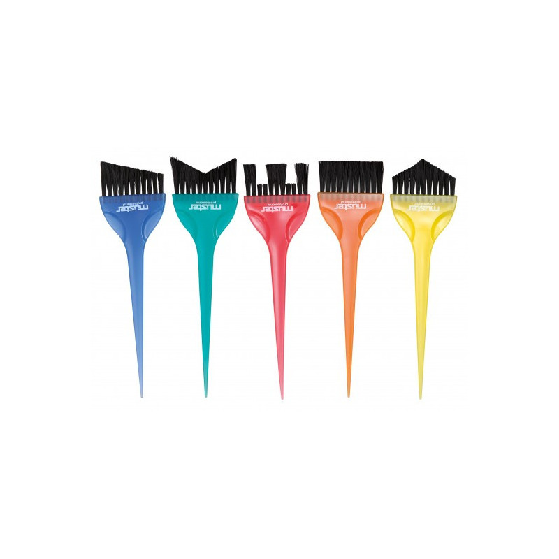 Brush for hair coloring 5pcs