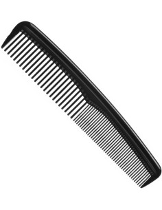 Comb for haircut, black 15cm