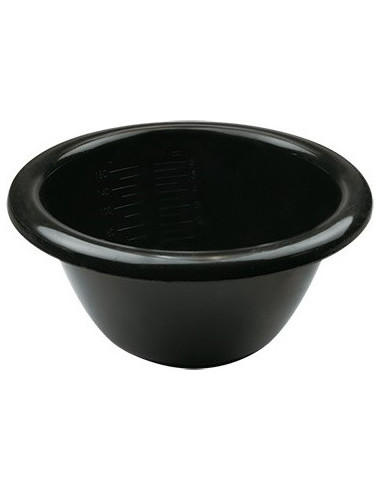 Bowl for mixing colors, black D115mm