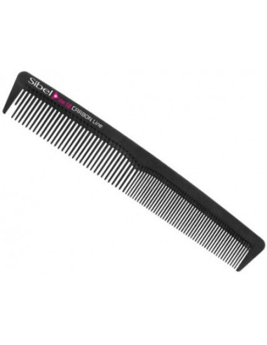 Comb for hair cutting and styling, carbon, antistatic, very durable 18cm