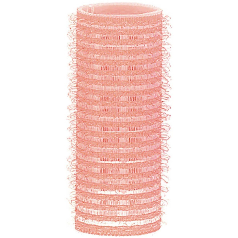 Hair curlers, 24mm, pink 12pcs