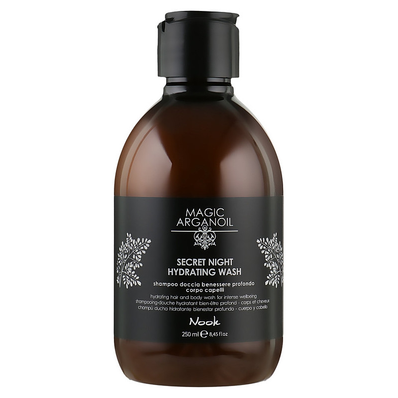NOOK Magic ArganOil Shampoo for hair and body, moisturizing, 250ml, 1 pc.