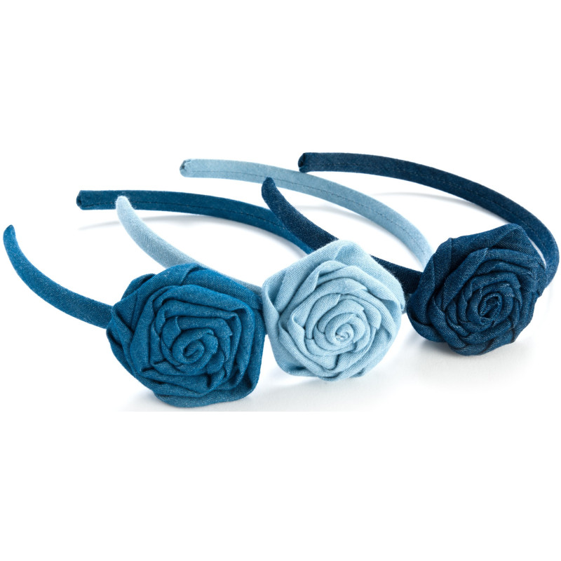 Head decor, with flowers 1pc.