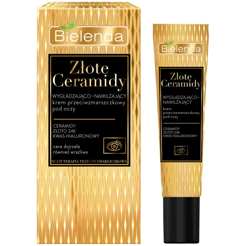 GOLDEN CERAMIDES, smoothing,moisturizing eye cream 15ml