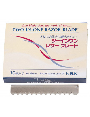 Razors, blade + comb Two-in-One