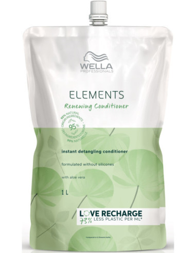 ELEMENTS RENEWING CONDITIONER  for all hair types / normal to oily scalp POUCH 1000ml