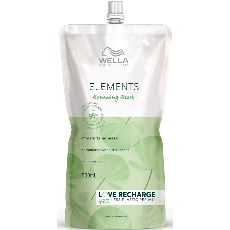 ELEMENTS RENEWING MASK for all hair types / normal to oily scalp POUCH 500ml