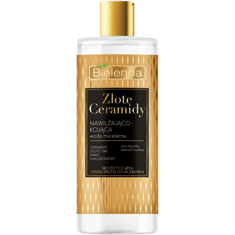 GOLDEN CERAMIDES, moisturizing soothing micellar water 500ml