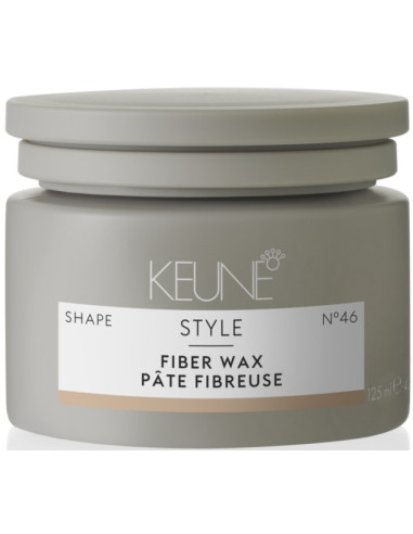 Keune Style Fiber Wax - styling wax for volume, texture and natural shine 125ml