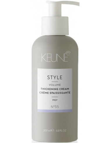 Keune Style Thickening Cream - ar siltumu aktivizējams krēms matu apjomam, ar karstuma aizsardzību 200ml