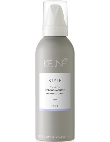 Keune Style Strong Mousse - volumizing mousse with strong hold 200ml