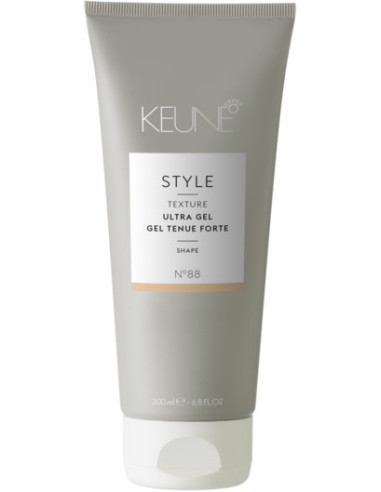 Keune Style Triple X Gel - styling gel for ultimate hold and shine 200ml