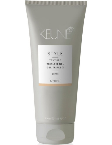 Keune Style Triple X Gel - styling gel for ultimate hold and shine 50ml