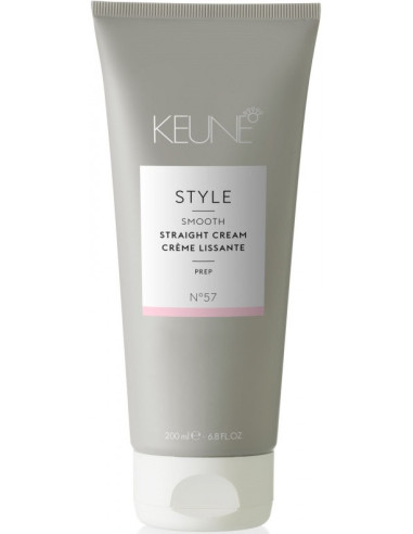 Keune Style Straight Cream - matus taisnojošs krēms ar karstuma aizsardzību 200ml