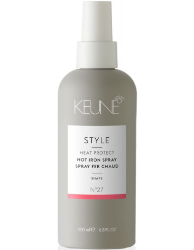 Keune Style Hot Iron Spray - термозащитный спрей для сухих волос 200мл