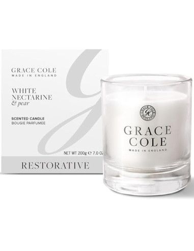 GRACE COLE Candle (White...