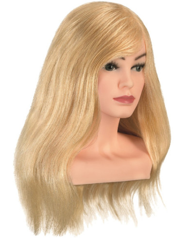Mannequin head Competition Plus-short, light blonde 30-35cm