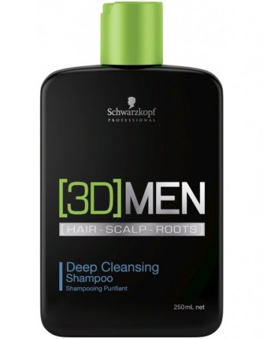 3D Men шампунь глубокой очистки 250мл