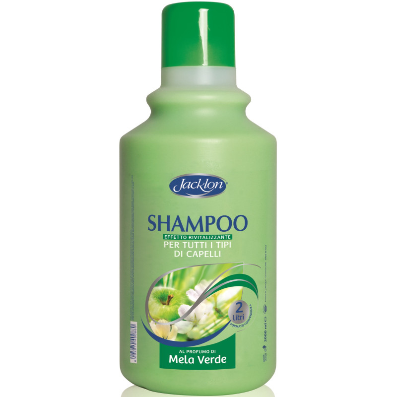 JACKLON JKARE Šampūns taukainiem matiem (zaļais ābols) 2000ml