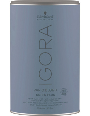 Igora Vario Blond bleach powder with integrated Fibre Bond Technology 450g