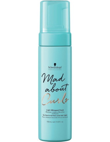 Mad About Curls light whipped foam for curly hair 150ml