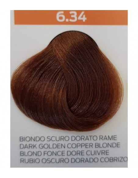 VOILA 3C INTENSE ilgnoturīga matu krāsa 6.34 60ml