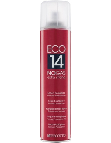 Eco 14 No Gas Hairspray лак без газа суперсильной фиксации 300мл
